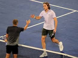 The incident prompted stefanos's mother to come toward the bench to have a. Dubai Tennis Stefanos Tsitsipas S Mum Corners Her Son Tennis Gulf News