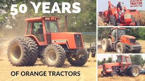 Image result for Orange Red 1972 Tractor