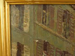 Marcel Brisson (French 1915- ?) oil sold at auction