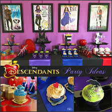 Disney Descendents Party Idea Descendants Party Ideas Birthdays Descendants Party Disney Descendants Party