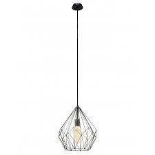 Suspension Vintage Noir Acier E27 1x60w Castorama Luminaire Lampes Suspendues Bar Castorama