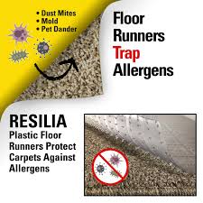 Enjoy free shipping on most stuff, even big stuff. Resilia Clear Vinyl Plastic Floor Runner Protector For Low Pile Carpet Non Skid Decorative Pattern 27 Inches Wide X 6 Feet Long 27 Quot X 6 New Walmart Com Walmart Com