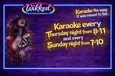 “WIKKED KARAOKE” SUNDAY’S @ RACEHORSE TAVERN