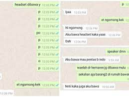 Maybe you would like to learn more about one of these? 6 Chat Kocak Kakak Dan Adik Ini Bikin Geleng Kepala Pernah Mengalami Hot Liputan6 Com