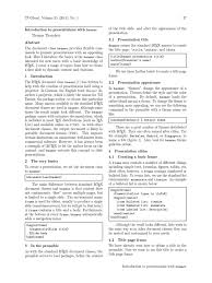 In this document class i redefine the \maketitle command to display a custom title page, and here i want to display some information, like the title, author, etc., but also some other informations. Presentations With Beamer Te X Computer Programming