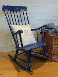 Rocking Chairs Are Really Comfy To Make Use Of When You Are Tired After A Day Of Activities Rocking Chair In 2020 Rocking Chair Blue Rocking Chair Old Rocking Chairs