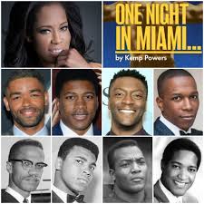 In the aftermath of cassius clay's defeat of sonny liston in 1964, the boxer meets with malcolm x, sam cooke and jim brown to change the course of history in the segregated south. Cast Set For Regina King S Directorial Debut One Night In Miami Blackfilm Com Black Movies Television And Theatre News