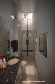 30 صورة ديكور حمامات صغيرة المساحة 2015 Narrow Bathroom Bathrooms Remodel Bathroom Design Luxury