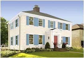 Maybe you would like to learn more about one of these? Americana Inspired Interior And Exterior Paint Colors By Benjamin Moore Exterior House Paint Color Combinations House Paint Exterior Exterior House Colors