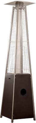The briza infrared outdoor heater is moderately priced. Hiland Pyramid Patio Propane Heater