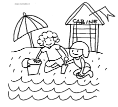 Disegno Da Colorare Bimbi In Spiaggia Disegni Mammafelice Disegni Da Colorare Disegni Disegni Da Colorare Estate