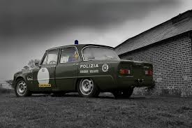 Black And White Police Car Designs Alfa Romeo Giulia 1600 Super Scuderia Pantera Striche Polizia Alfa Romeo Giulia Alfa Romeo Police Cars