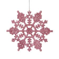 Maybe you would like to learn more about one of these? Reviews For Northlight Mauve Pink Glitter Snowflake Christmas Ornaments Pack Of 24 31465545 The Home Depot