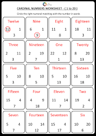 Printable Cardinal Numbers English Worksheets For Your Child 24 36 Months Ira Parenting English Lessons For Kids Number Words Worksheets Preschool Number Worksheets