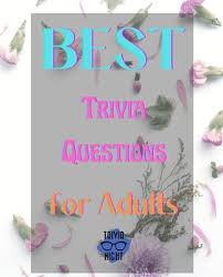 Zoe samuel 6 min quiz sewing is one of those skills that is deemed to be very. Best Trivia Questions For Adults Fun And Challenging Trivia Questions Play With The Your Family Or Friends Tonight And Become A Champion 400 Questi Paperback Bookpeople