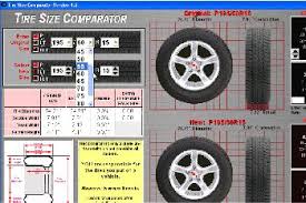 Tire Size Comparator 4 2 Download Free Tiresize Exe
