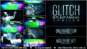 Download film crux glitch transitions vol. 2065 Glitch Video Templates Compatible With Adobe After Effects