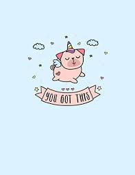 unipug pug unicorn notebook วอลเปเปอร