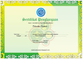 Maybe you would like to learn more about one of these? Download Contoh Desain Sertifikat Dan Piagam Keren Gratis Salamun Picassa