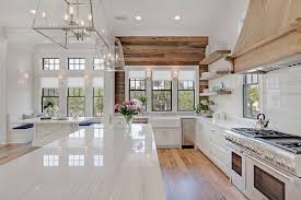 If you're looking to design a modern farmhouse kitchen, you'll need a few basic ingredients: 16 Rooms That Showcase Modern Farmhouse Decor Done Right Modern Farmhouse Kitchens Farmhouse Kitchen Decor Home Decor