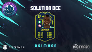 Fifa, fifa 20, fifa 20 ultimate team, dmg, dmg fifa, totssf osimhen, osimhen review, tots fifa 20 victor osimhen (93) fifa 20 osimhen totssf review redes sociales: Solution Dce Potm Victor Osimhen La Moins Chere Possible Sur Fifa 20 Dexerto Fr