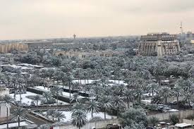 В аббасидскую эпоху носил также офиц. Baghdad Covered In Snow For Second Time This Century Middle East Monitor