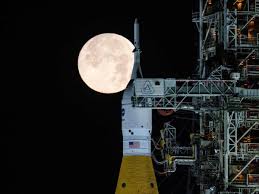 NASA hit by fuel leaks during a practice countdown of the moon rocket that will fly with astronauts