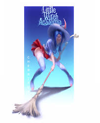 Fan art of ursula for fans of little witch academia. Little Witch Academia Fan Art ãƒã‚§ãƒªãƒ¼ Cfox Illustrations Art Street