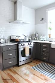 Wooden Backsplash Kitchen Countertops Painted Kitchen Cabinets Colors Home Kitchens Painting Kitchen Cabinets
