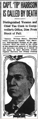 Capt William Henry “Tip” Harrison (1843-1917)