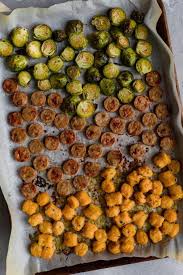 Sheet Pan Sweet Potato Gnocchi Dinner Recipe Sweet Potato Gnocchi Chicken Sausage Recipes Potato Gnocchi Recipe