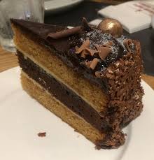 Chocolate And Salted Caramel Shimmer Cake From Costa Christmas 2016 Baking Cake Salted Caramel