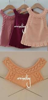 Sarafany Ropa Tejida Para Nina Vestido De Nina Tejido A Ganchillo Ropa Tejida Para Bebe