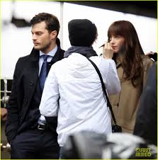 Believing they have left behind shadowy figures from their past newlyweds christian and ana fully embrace an inextricable connection and shared life of luxury but. Dakota Johnson Jamie Dornan Film Another Fifty Shades Darker Kissing Scene Photo 3597945 Dakota Johnson Fifty Shades Darker Fifty Shades Of Grey Jamie Dornan Max Martini Pictures Just Jared