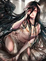 albedo (overlord) drawn by 10juu | Danbooru