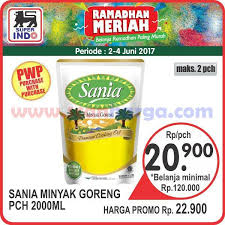 Penetapan harga minyak mingguan ini sekaligus menggantikan penetapan harga secara bulanan yang dilaksanakan sebelum ini. Promo Harga Minyak Goreng Di Superindo Periode 2 4 Juni 2017 Scanharga