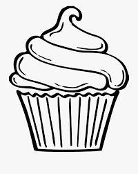 Cupcake vector clipart and illustrations (73,633). Outline Of A Cupcake Clipart Transpare 1561765 Png Images Pngio