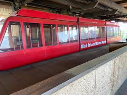 Mud Island Monorail not in use