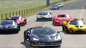 Bugatti Divo Vs Hypercars At Highlands Bugatti Sports Cars Amazing Cars