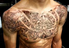 A foo dog in black ink with red peonies giving a classic japanese tattoo vibe. The Fu Dog Guardian Chest ç… And Snake Fudog Foodog Fudogtattoo Foodogtattoo Snaketattoo A Photo On Flickriver