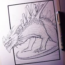 Christopher Straver On Twitter Work In Progress For Tomorrow S Fantasy Art Friday Video Drawing Dragon Fantasyart #dragon #desert #desert dragon #watercolor #fantasy #traditional art #my art #art #painting #creature. drawing dragon fantasyart