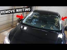 Shop for washable car markers online at target. How To Remove Marker Pen From Car Window And Salvage Yard Parts Youtube