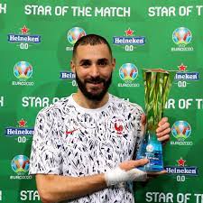 The official home of uefa men's national team football on twitter ⚽️ #euro2020 #nationsleague #wcq. Uefa Euro 2020 On Twitter Karim Benzema Rewarded After His Double For France Heineken Eurosotm Euro2020