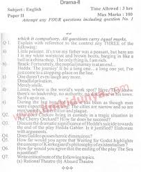Past Papers 2017 Punjab University Ma Part 2 English Drama Past Papers English Past Papers English Drama