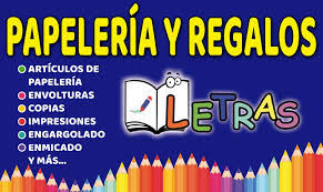 Papelería Letras