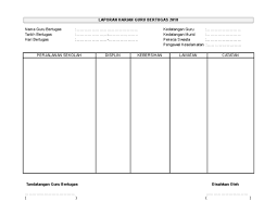 Yang bertanda tangan di bawah ini : Laporan Harian Guru Bertugas Doc