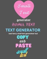 Zalgo text generator online to convert any text into zalgo font. Copy And Paste Online Small Text Generator Infonews Co Nz New Zealand News