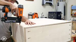 Wall cabinets and base cabinets are constructed differently, but there is no reason a wall cabinet can't be used as a base. Diy Wall Cabinets With 5 Storage Options Plans Fixthisbuildthat
