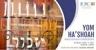 Yom hashoah also called holocaust remembrance day. 2021 Community Wide Yom Ha Shoah Commemoration Jewish Community Relations Council Of Greater Washington