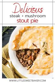 Steak Mushroom Stout Pie Recipe Steak And Mushrooms Healthy Meat Recipes Easy Steak Recipes